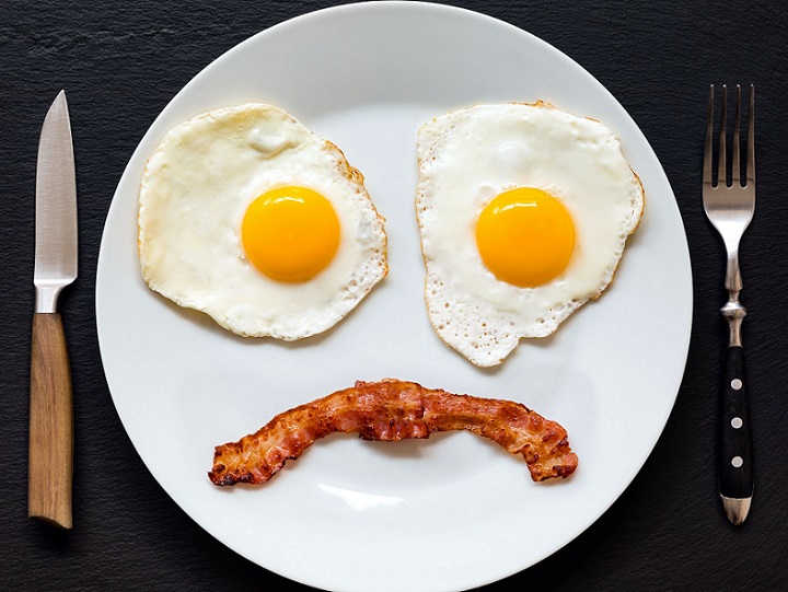 bad breakfast royalty free image
